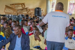 Having a fathers & daughters session in Kuria, Migori County